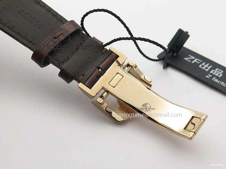 MIROTIME 1219 Unisex Portuguese Real PR RG IW500702 ZF 1:1 Best Edition On Brown Leather Strap A52010 V 7303